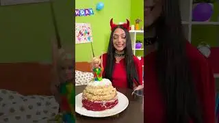 This Demon made a PERFECT doll cake! 😍 #craft #diy #idea