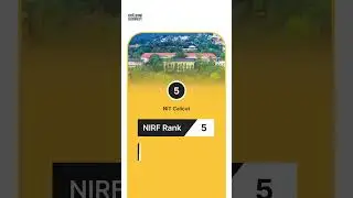 Top 10 NITs in India | 2024 NIRF Ranking! #ahorts #nit #nitian