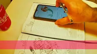 Dibujo a lápiz La Sirenita de Disney - 10 minutos de relajación dibujando para mi hija