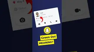 Snapchat Profile Green Dot || Snapchat activity indicator update