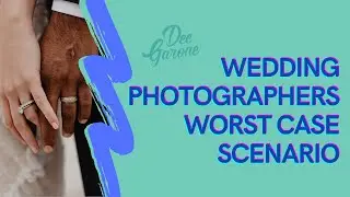 Worst Case Scenario Plans for this Wedding Photographer