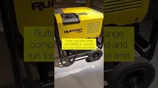Ruffian was developed from the need for a light engine-driven welder with portability and power.
