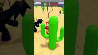ROBLOX Игра в Кальмара Среди Кактусов! 