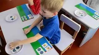 Контрольное занятие в детском саду Средняя группа