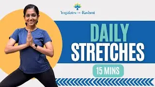 Daily Stretches for Cricketers | Post workout Cool Down for Sports Persons | Yogalates with Rashmi
