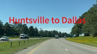 Spring Road Trip:I-45 Journey from Huntsville to Dallas | Texas Wildflowers in Bloom