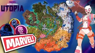 Fortnite Chapter 5 Season 4 Marvel Map Concept - UTOPIA! (Gwenpool, Doctor Doom, more!)