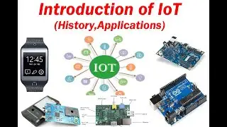 1 Internet of Things:  Introduction to IoT,  history and applications of IoT
