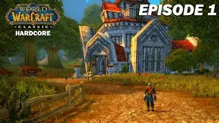 Let's Play World of Warcraft (4K) - Classic Vanilla Hardcore - Human Paladin - Part 1