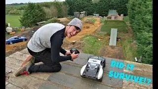 DID IT SURVIVE!? **FOX RC CAR HUGE JUMPS**
