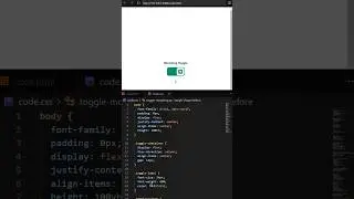 Morphing Toggle Button | Web Dev 