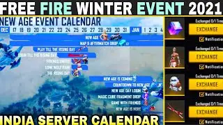 Free fire winter event calendar | free fire winterland event calendar , winter event free fire 2021