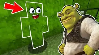 Я СТАЛ НЕВИДИМКОЙ ПРОТИВ ШРЕК В РЕАЛЬНОЙ ЖИЗНИ В МАЙНКРАФТ НУБИК ИГРАЕТ В MINECRAFT МУЛЬТИК ТРОЛЛИНГ