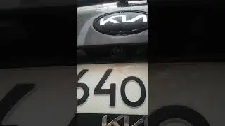 выдвижная камера заднего вида на kia ceed jd