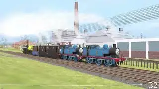 TRAINZ RAILROAD SIMULATOR - WHEN THOMAS GOT SMACK BY THOMAS! - MISSION FAILED! - THOMAS AND FRIENDS