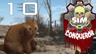 [10] Прохождение Fallout 4: Sim Settlements: Conqueror. С субтитрами!(кривыми)