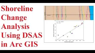 Shoreline Change Analysis Using DSAS  in Arc GIS