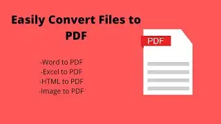 Convert to  PDF files  easily | Optizord Web Tools | PDF Converter