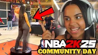 NBA 2K25 COMMUNITY DAY VLOG!! FULL EXPERIENCE | #ad