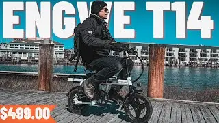 The WORLDS SMALLEST E-BIKE Can Do THIS?!  |  Engwe T14 REVIEW |  Under $500