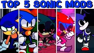 Top 5 Sonic Mods #7 - Friday Night Funkin'
