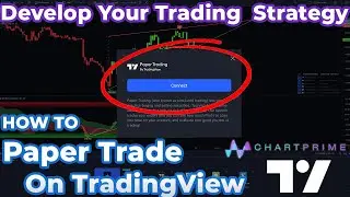 How To start Paper Trading on TradingView. #papertrading #crypto #Stocks #forex