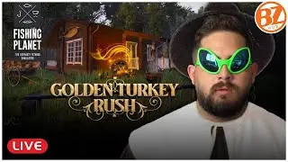 The Golden Turkey RUSH!! Thanksgiving! l Fishing planet [LIVE]