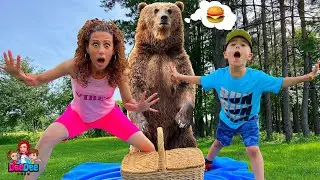 DeeDee and Matteo Go On A Picnic Adventure | Funny Story For Kids