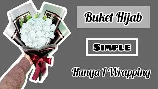 tutorial buket Hijab pashmina instan simple kekinian #bukethijab #shortvideo #youtubeshorts