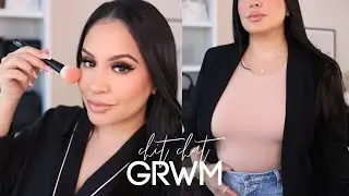 CHIT CHAT GRWM - my go to full glam + ootd | RositaApplebum 2022