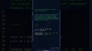 How to use shift() method in JavaScript.   