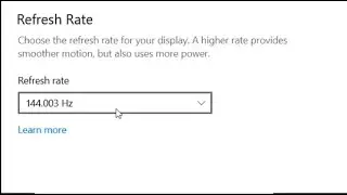 How to check how many HZ/Hertz is your Display on Windows 10 - How to check refresh rate on your PC