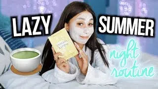 My Lazy Summer Night Routine! 2018! | MyLifeAsEva