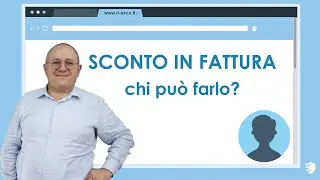 Sconto in fattura, chi può farlo?