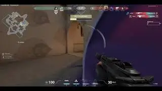 Valorant sad 1v5 clutch 🥲🥺