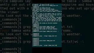 grep  command #bashscripting   #linuxcommandlinetutorial #linuxforbeginners #linuxterminalcommands