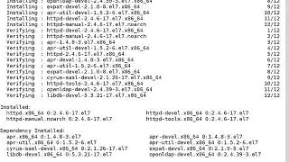 RHEL 7 Apache Server and FTP server