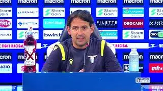 Genoa-Lazio | La conferenza stampa di Mister Simone Inzaghi