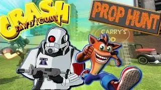 SOY UNA CAJA? PROP HUNT CRASH BANDICOOT | C/ QUEROSKY JUSTSHOT Y SURGEON