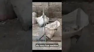 VISCO FUSE MAKING MACHINE #fireworks #viscofuse #firecracker #diy #shorts #fyp