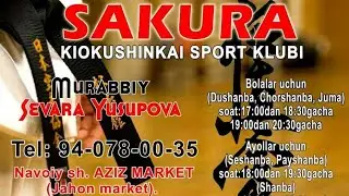 Navoiy shahrida KYOKUSHIN KARATE 