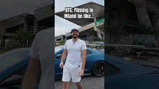 Why you can’t film in Miami...