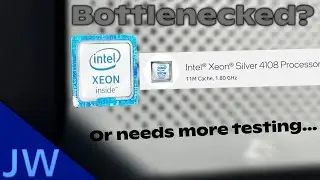 Testing my HP Z6 G4's CPU | The Xeon Silver 4108 (late upload)