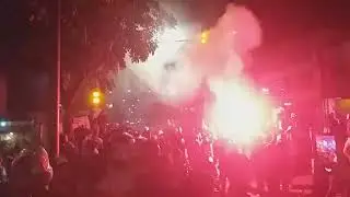 ketika persib menang  nobar di BLK cianjur #viking#cianjur#bobotoh #persib
