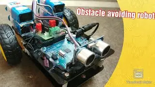 Obstacle avoiding bot