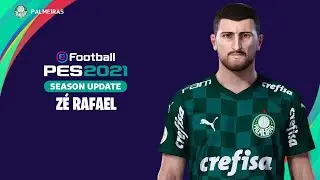 Zé Rafael PES 2021 - How to create | Como fazer