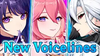 Imaginarium Theater Voice lines!! Arlecchino Caring, Yae Miko Teasing Fox Form and Ei Genshin Impact