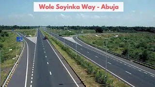 The Newly Completed Road in Abuja: Wole Soyinka Road Drive