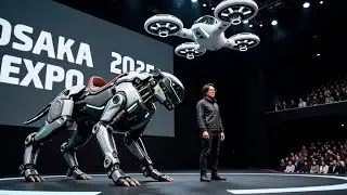 Япония представила самых УДИВИТЕЛЬНЫХ роботов на выставке Osaka Expo 2025