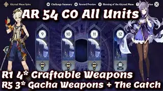 Genshin Impact F2P Experience, C0 All Characters Spiral Abyss 32* Clear